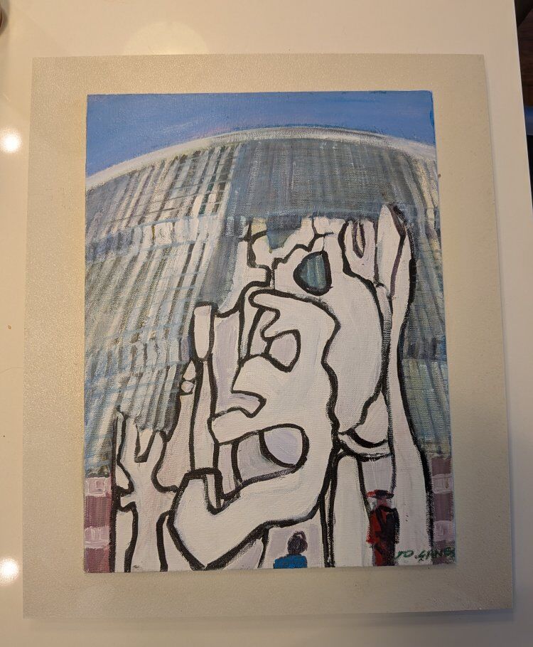 Original art piece from 1994, Good condition