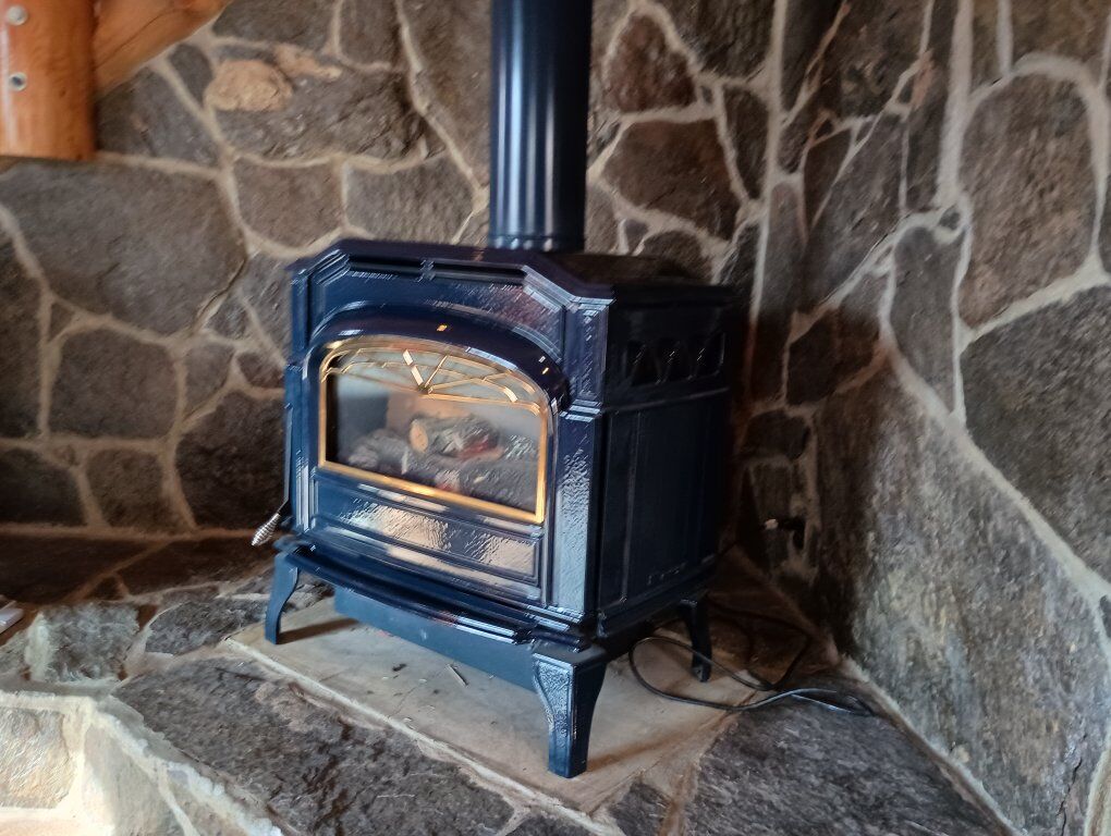 Freestanding Gas Fireplace