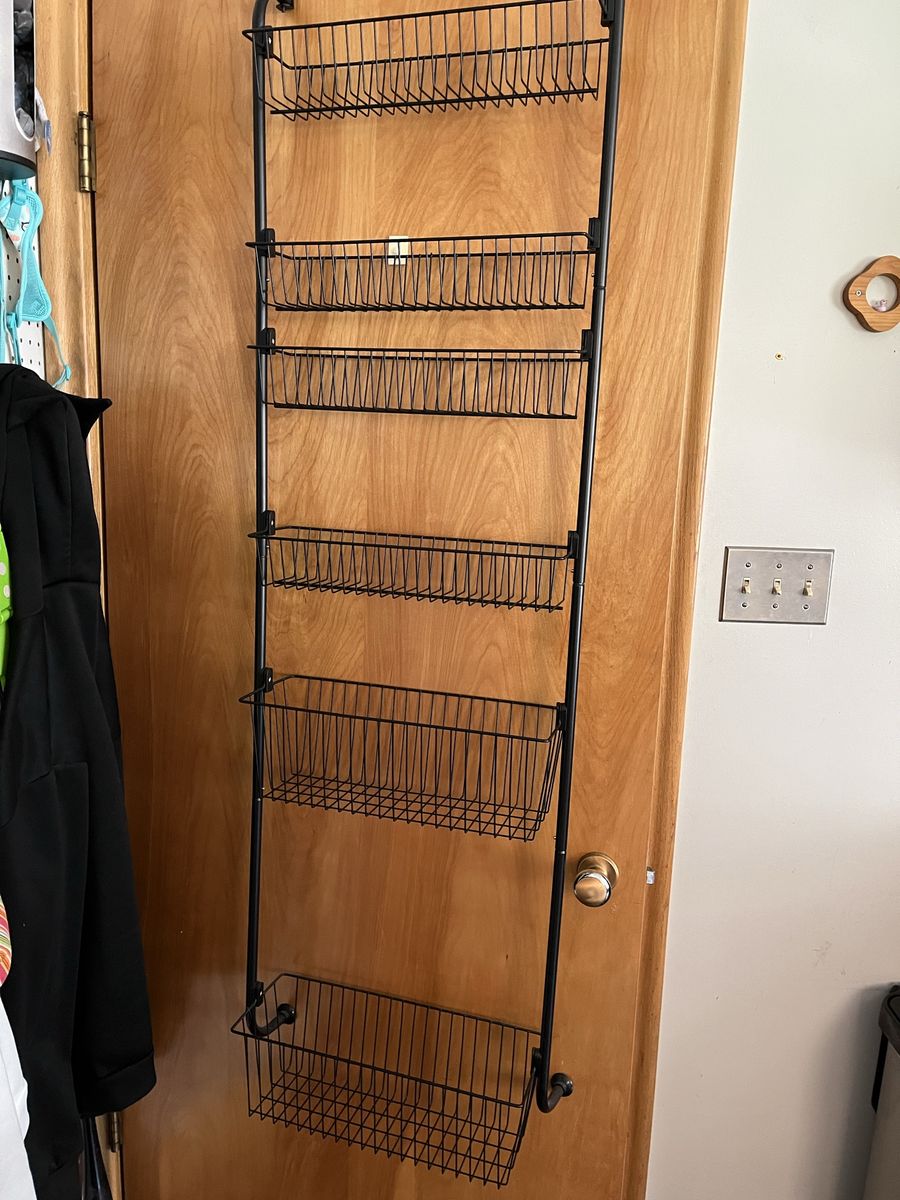 Over the Door Spice Storage Kitchen Rack  New