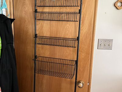 Over the Door Spice Storage Kitchen Rack New