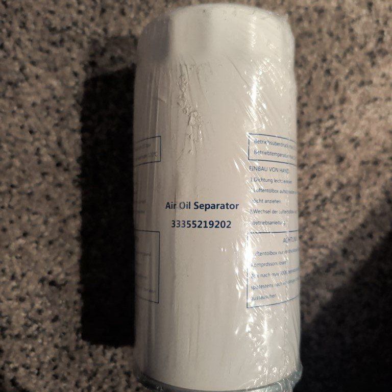 Unbranded Air Oil Separator 33355219202 - New, Sealed Industrial Equipment Part