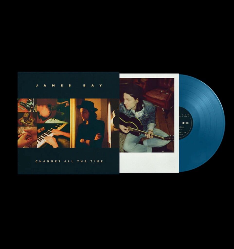 James Bay-SIGNED Changes All The Time Blue Vinyl
