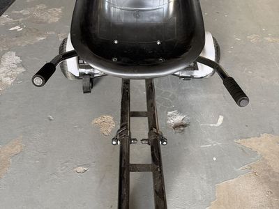 Hoverboard with Hovercart cart attachement