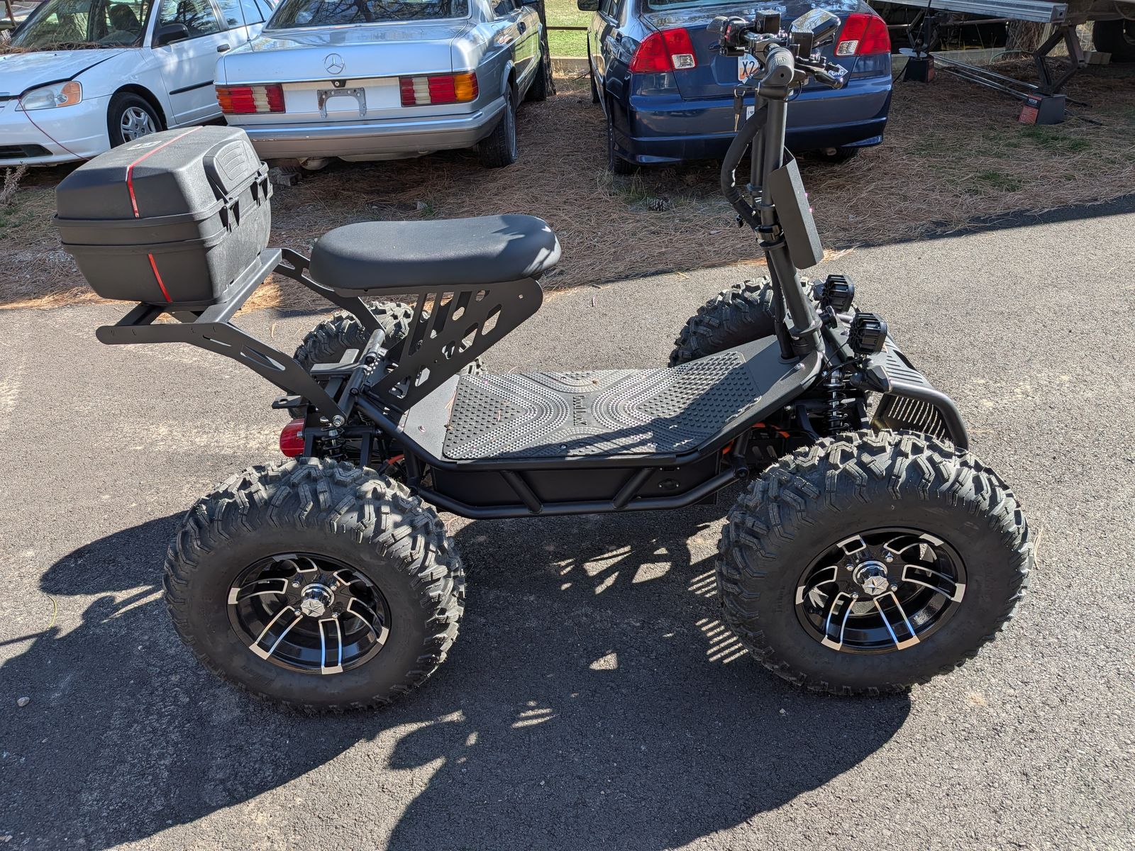 Electric Off-road Scooter / ATV 10000W 4WD