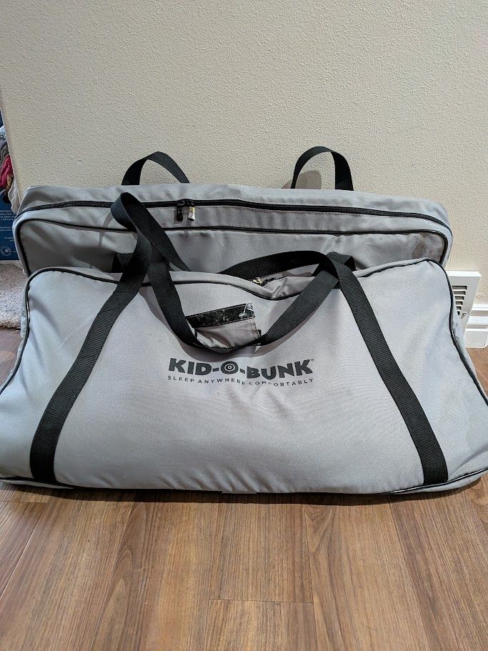 Kid-O-Bunk Portable Children's Bunk Cots with Carry Bags