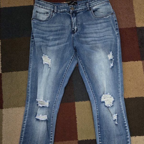 Mens Cowboy brand distressed jeans