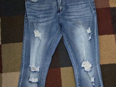 Mens Cowboy brand distressed jeans