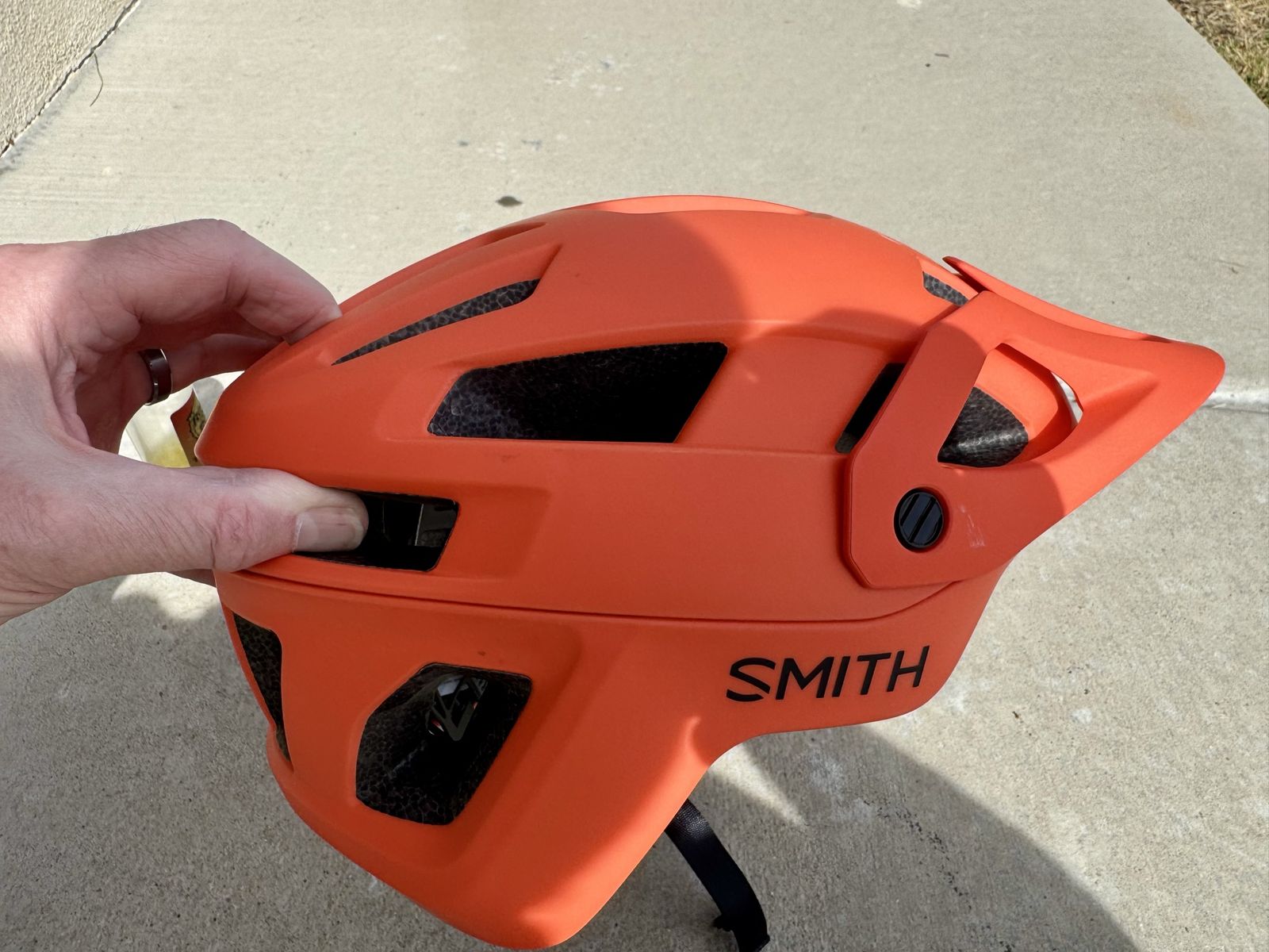 Mountain bike helmet