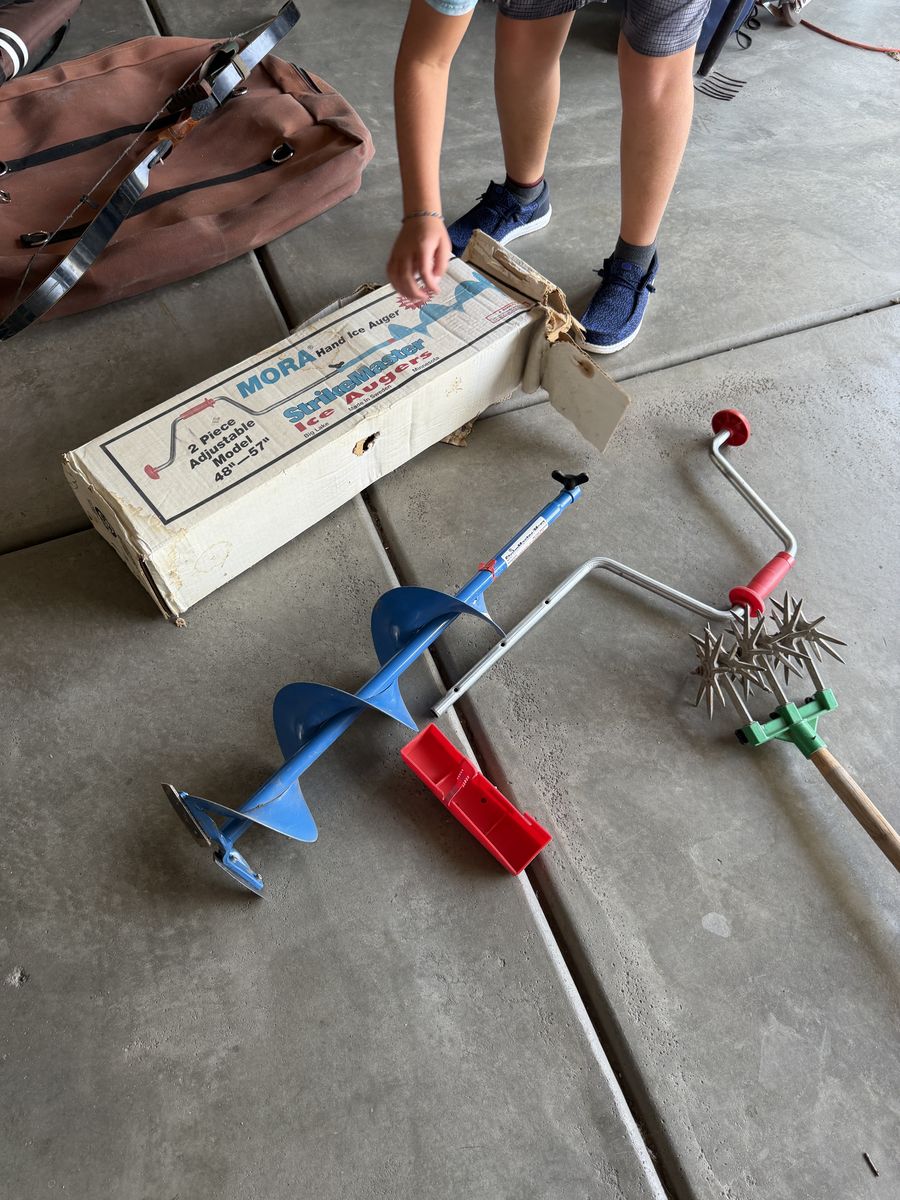 For sale.  Used Ice auger.