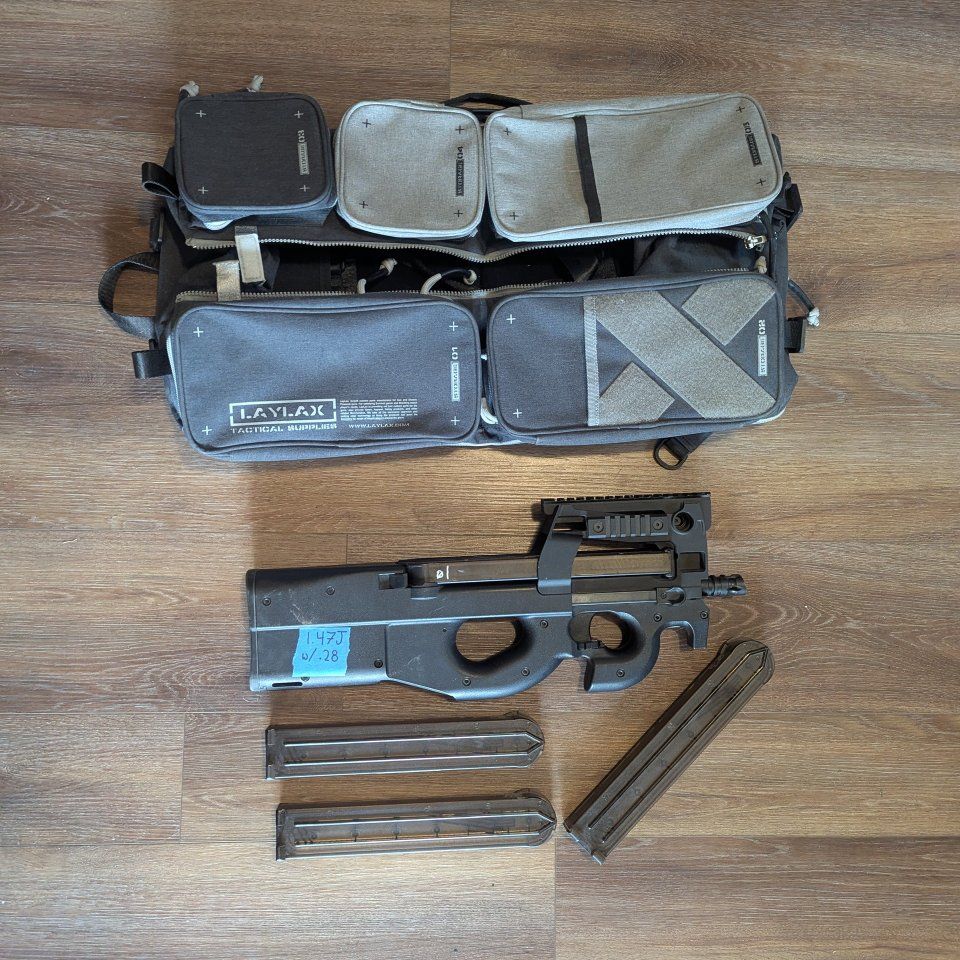 Krytac P90 Kit with Case and Mags