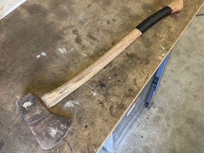 Vintage Plumb ax for restoration