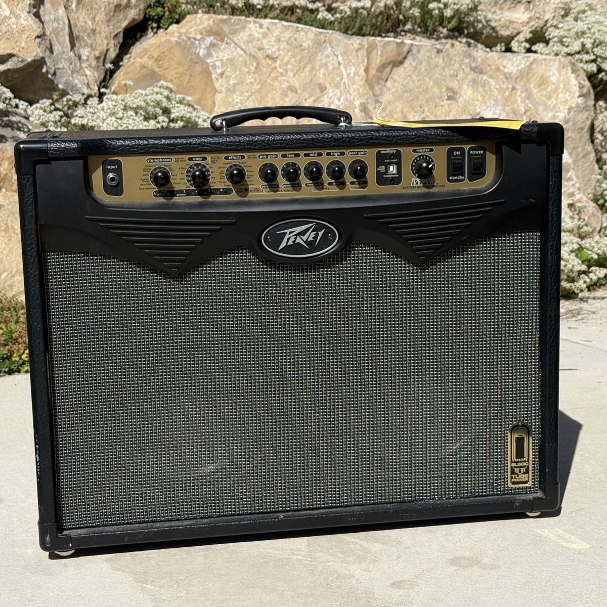 Peavey Vypyr 75W Electric Guitar Combo Amplifier - CVP needs replacement, powers on, no audio