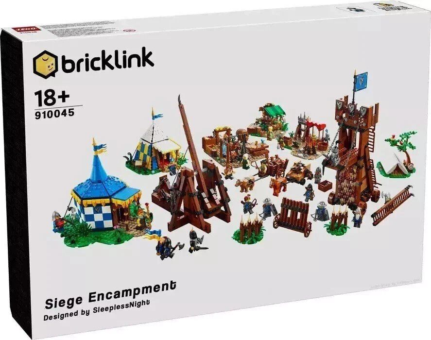 LEGO Bricklink Exclusive Series 4 Siege Encampment