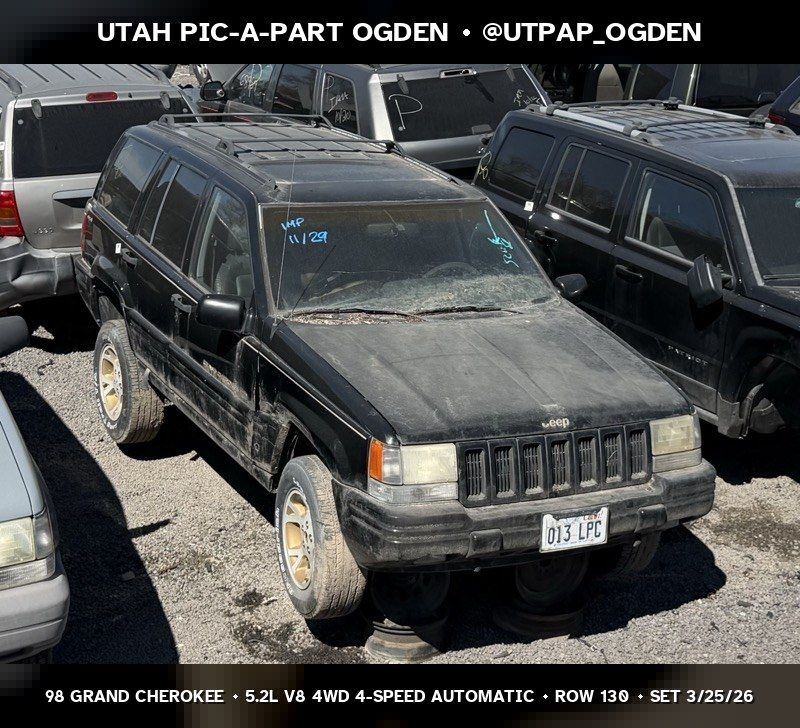 1998 Jeep Grand Cherokee ZJ Parts - UTPAP Ogden