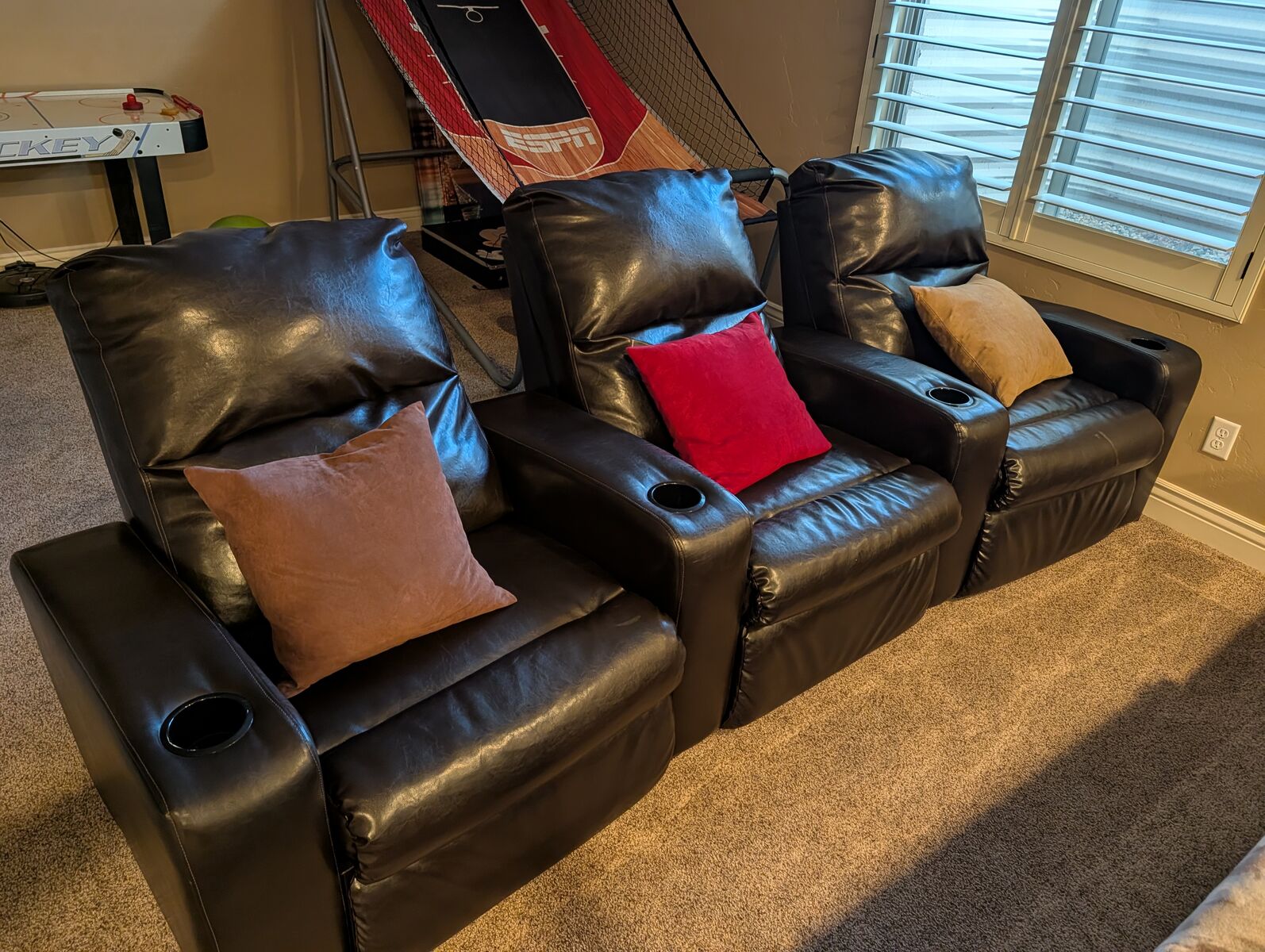 3 movie recliners