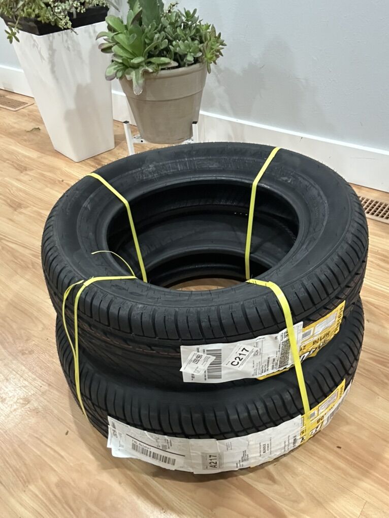 Two 215/60 R16 Fullway All Season Tires