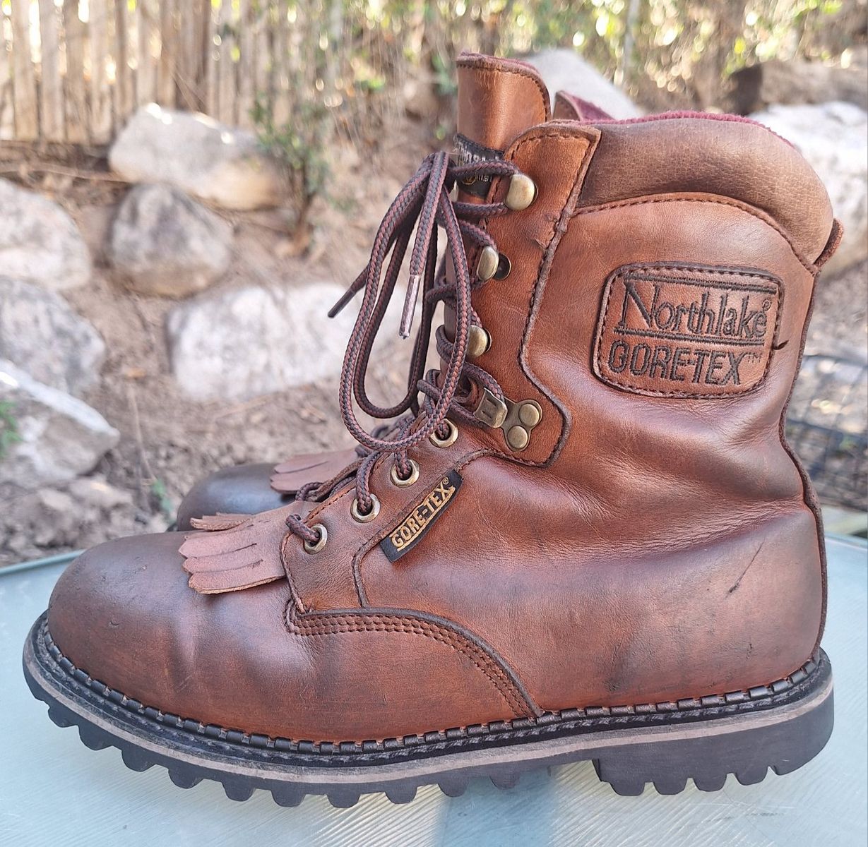 Northlake Gortex  Men's Leather Work Boots 11 WIDE