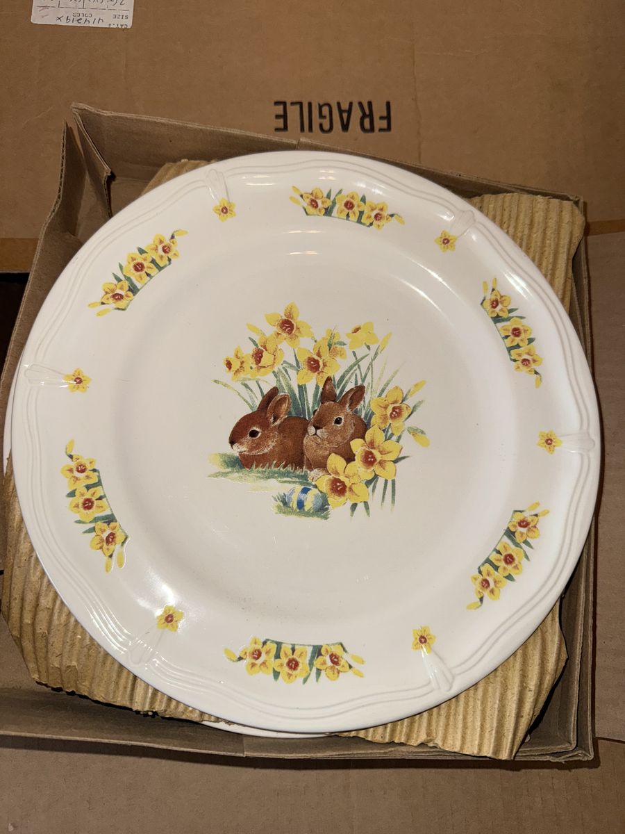 Easter Dinnerware 45 Piece Set (Collectors Item)