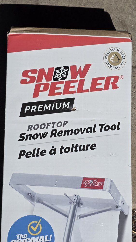 SNOWPEELER Premium Roof Rake for Snow Removal