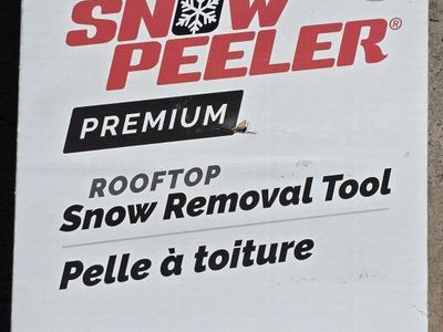 SNOWPEELER Premium Roof Rake for Snow Removal