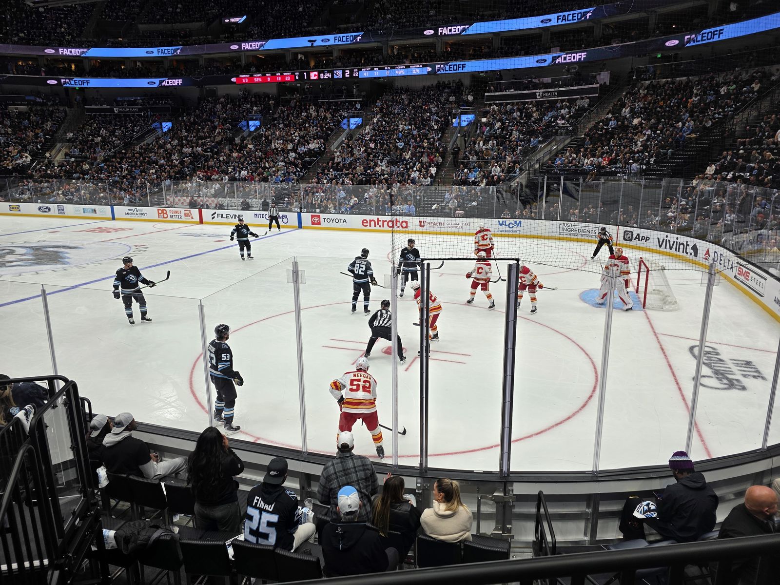 FRIDAY 5/1, 2nd Row vs Las Vegas Golden Knights - AWESOME VIEW, sit right behind Ryan and his Guests