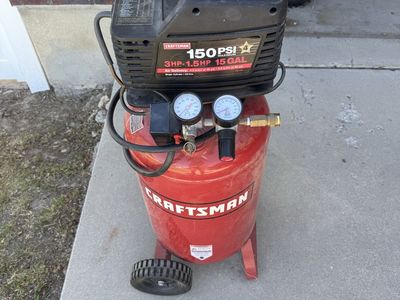 Craftsman 150 PSI 3 HP 1.5 Gallon Portable Electric Air Compressor