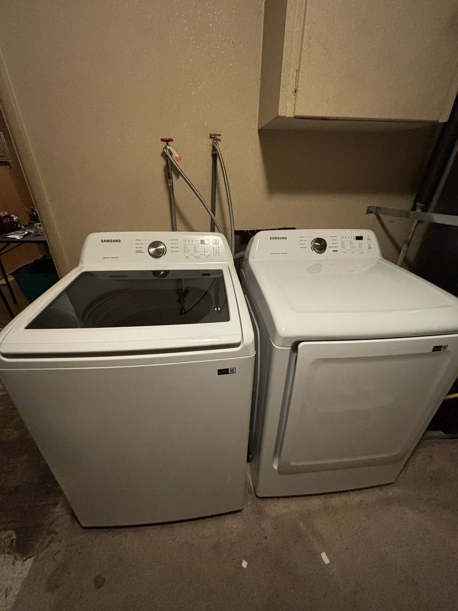 Samsung Washer & Dryer