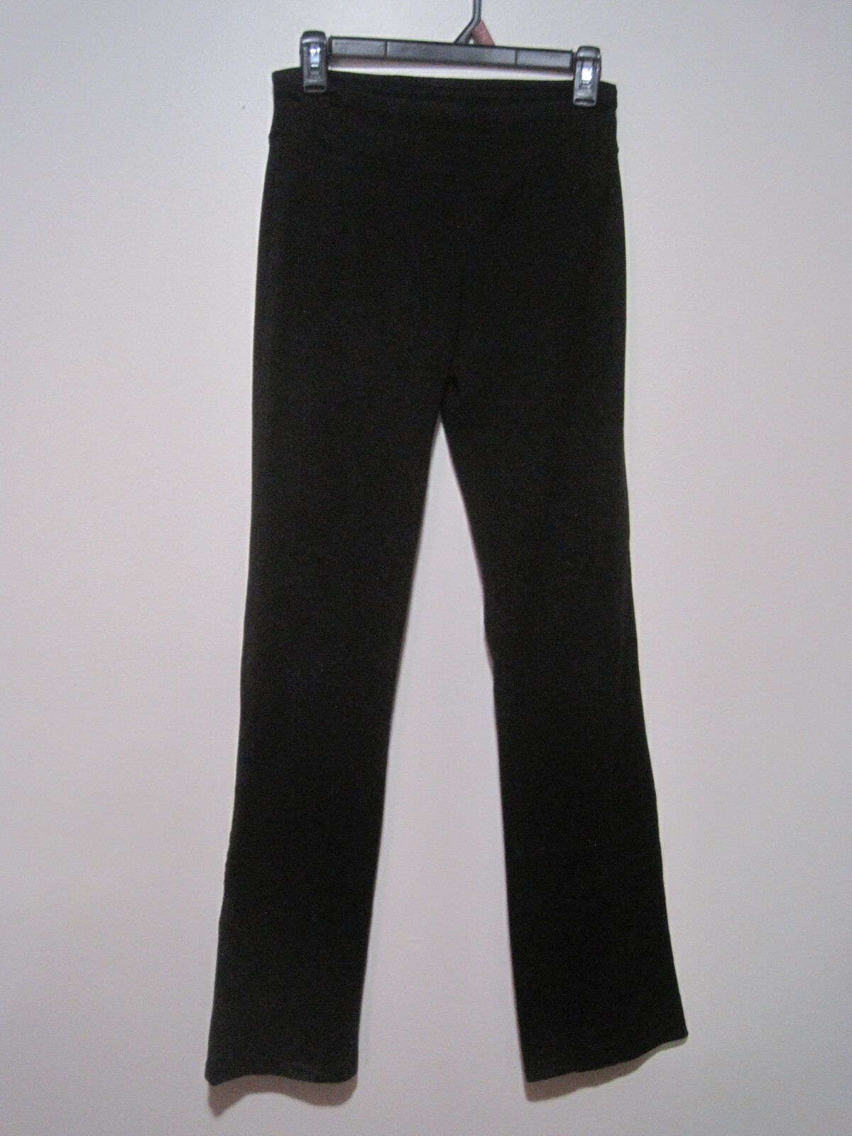 GAP Black Yoga Pants Women Size Extra Small Cropped Activewear Bottoms #RN 54023