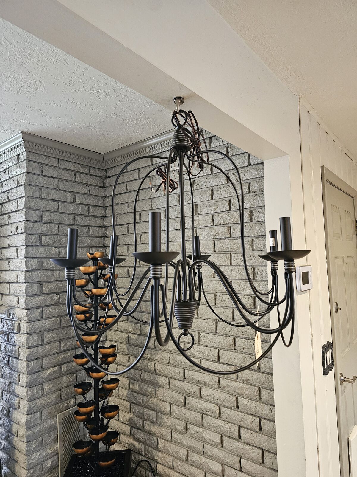 NEW 6 LIGHT RUBBED OIL BRONZE CHANDELIER (13 AVAILABLE)
