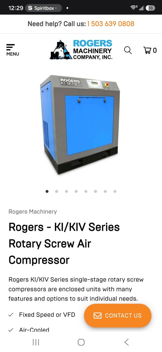 Rodgers Machinery RMC-KI-10-125