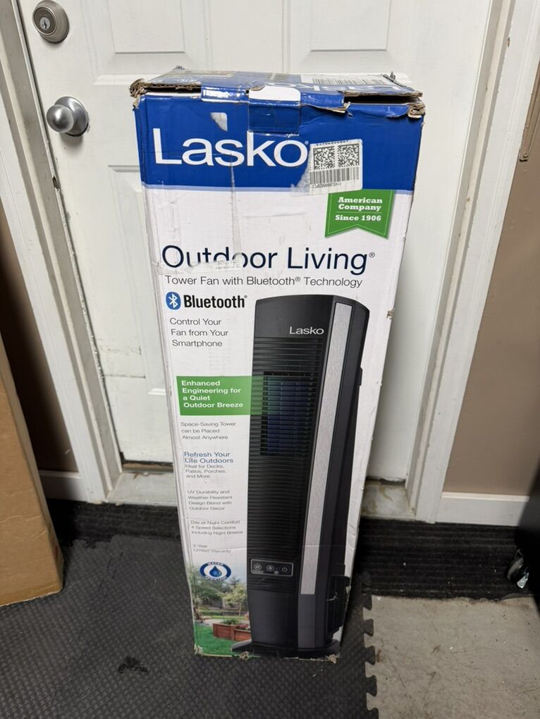 Lasko 41 Inch Bluetooth Tower Fan New