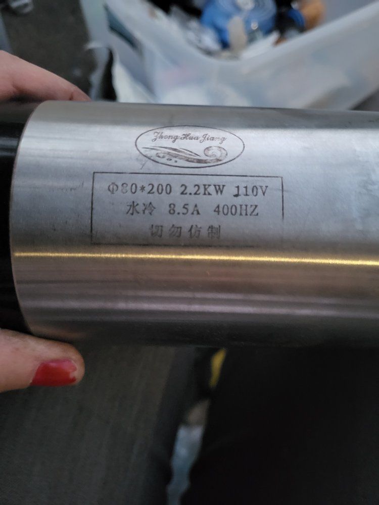 Zhong Hua Jiang 2.2KW 110V 400Hz Water Cooled Spindle Motor