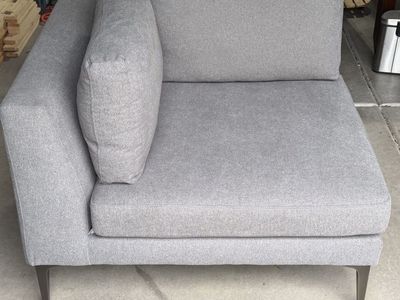 West elm Andes sectional corner