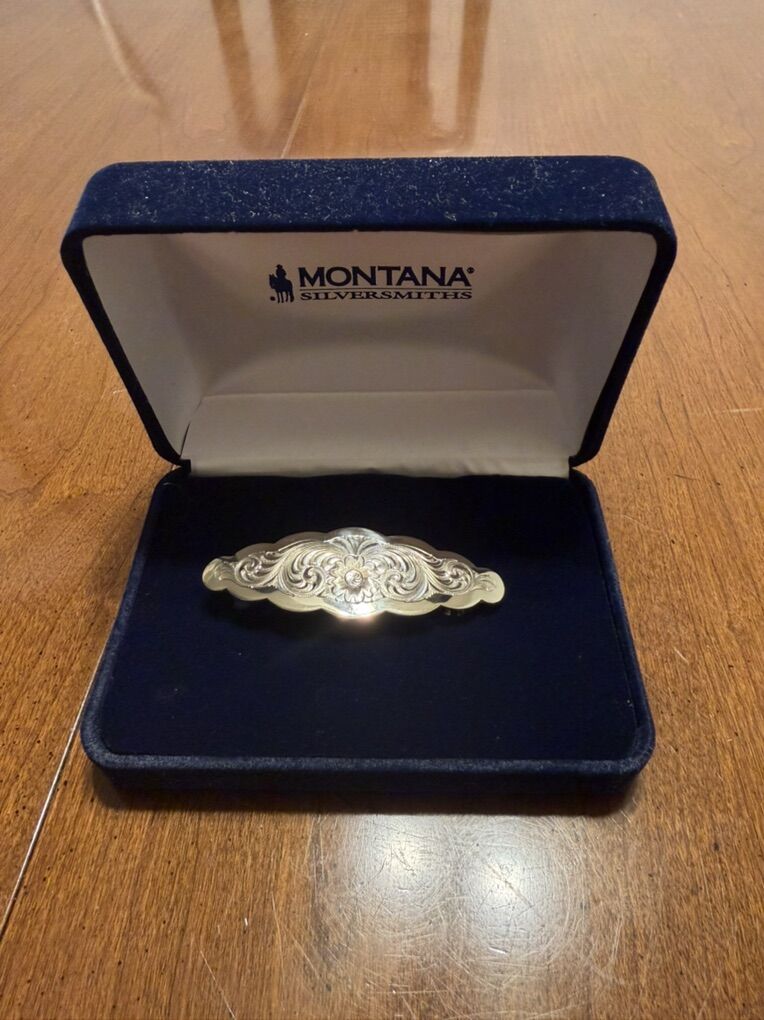 Montana Silversmiths Women's Scalloped Barrette