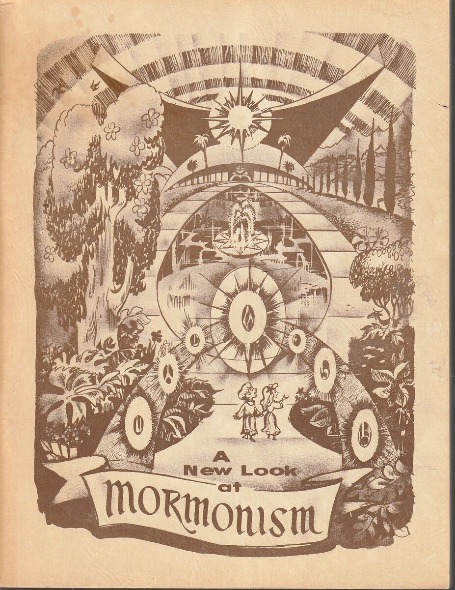 A New Look At Mormonism John Rich 1975 Cartoon Comic