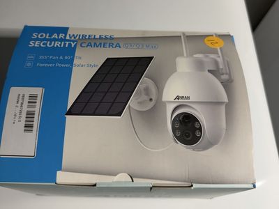 Brand New ANRAN Q3/Q3 Max Solar Wireless Security Camera