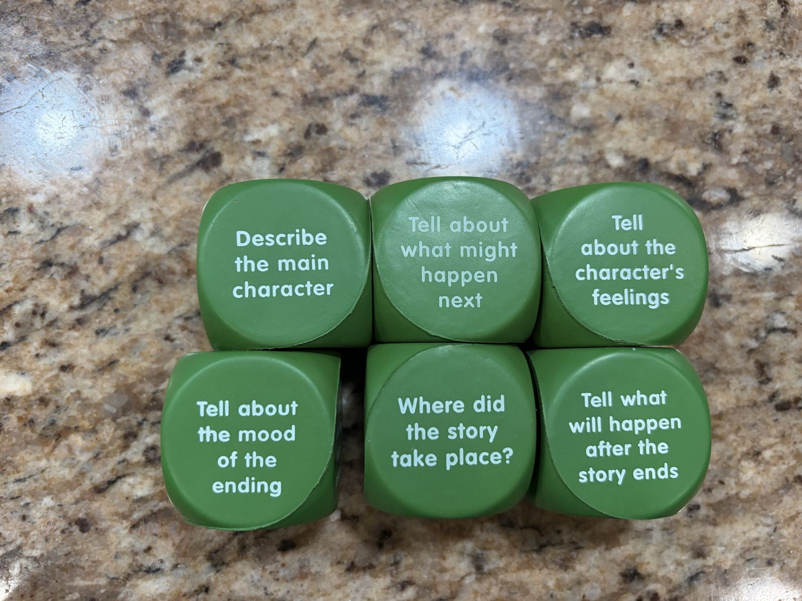 Elements of Literature Story Cubes & Cards - Creative Writing & Reading Comprehension Game