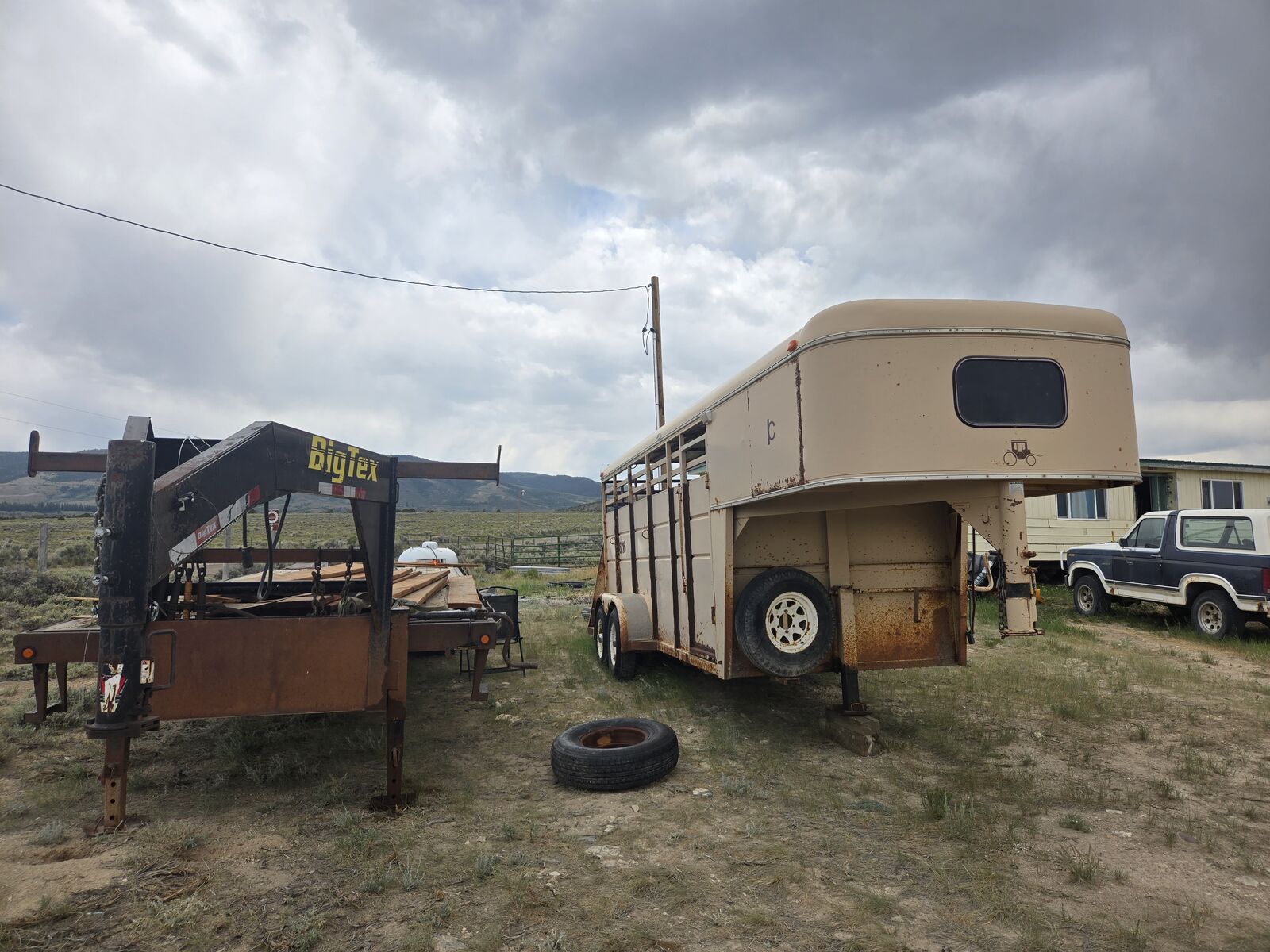 Logan coach stock trailer