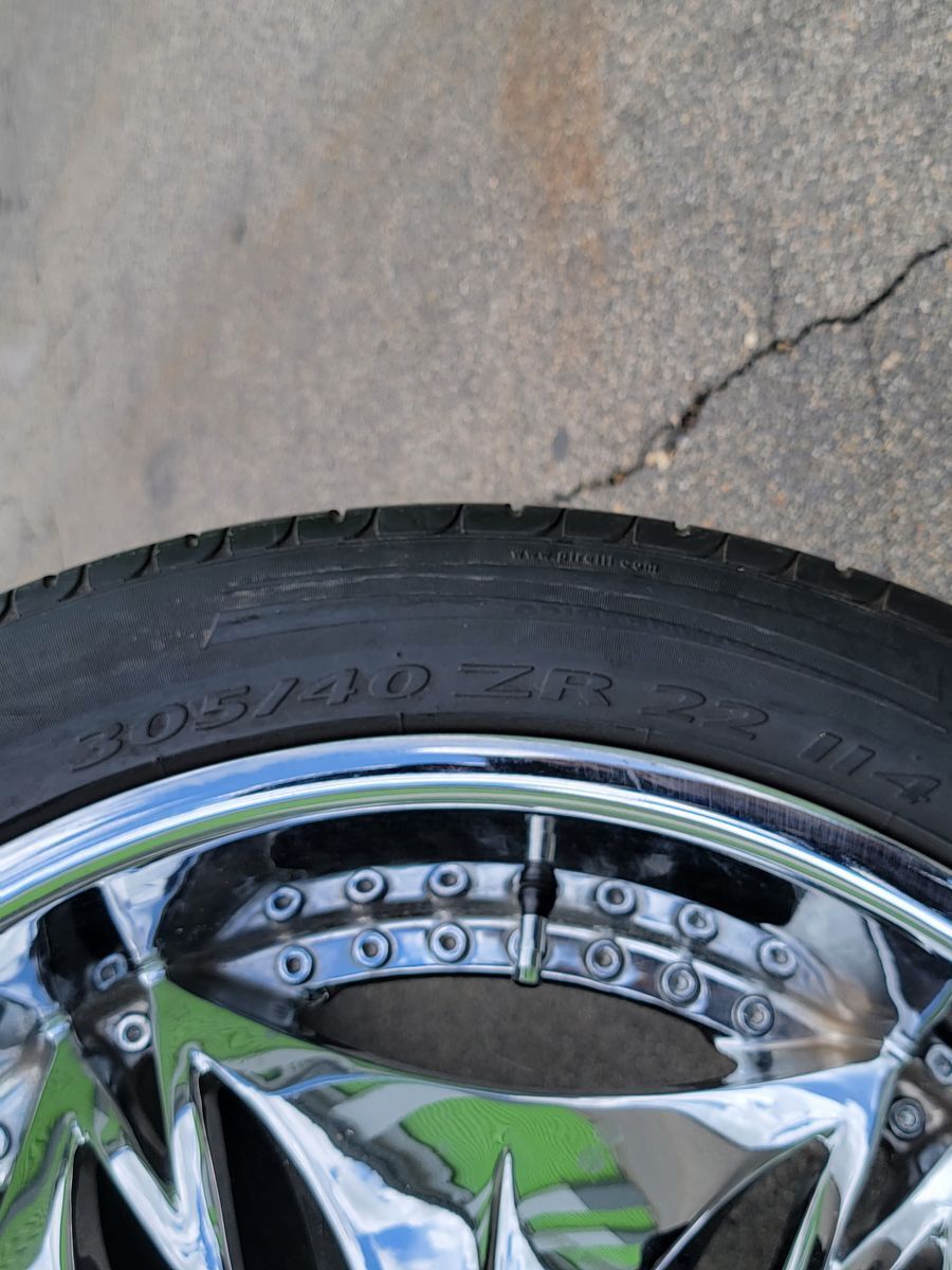 Rims off a Ford F150