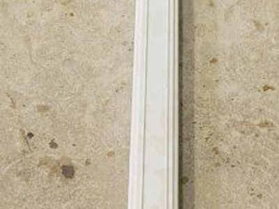 White Overhead Linear Light Fixture Frame Strip