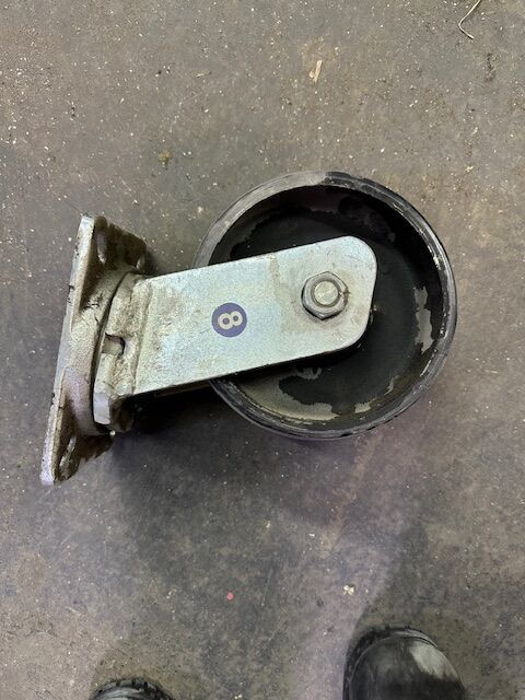 Swivel steel 8in caster  $60 each