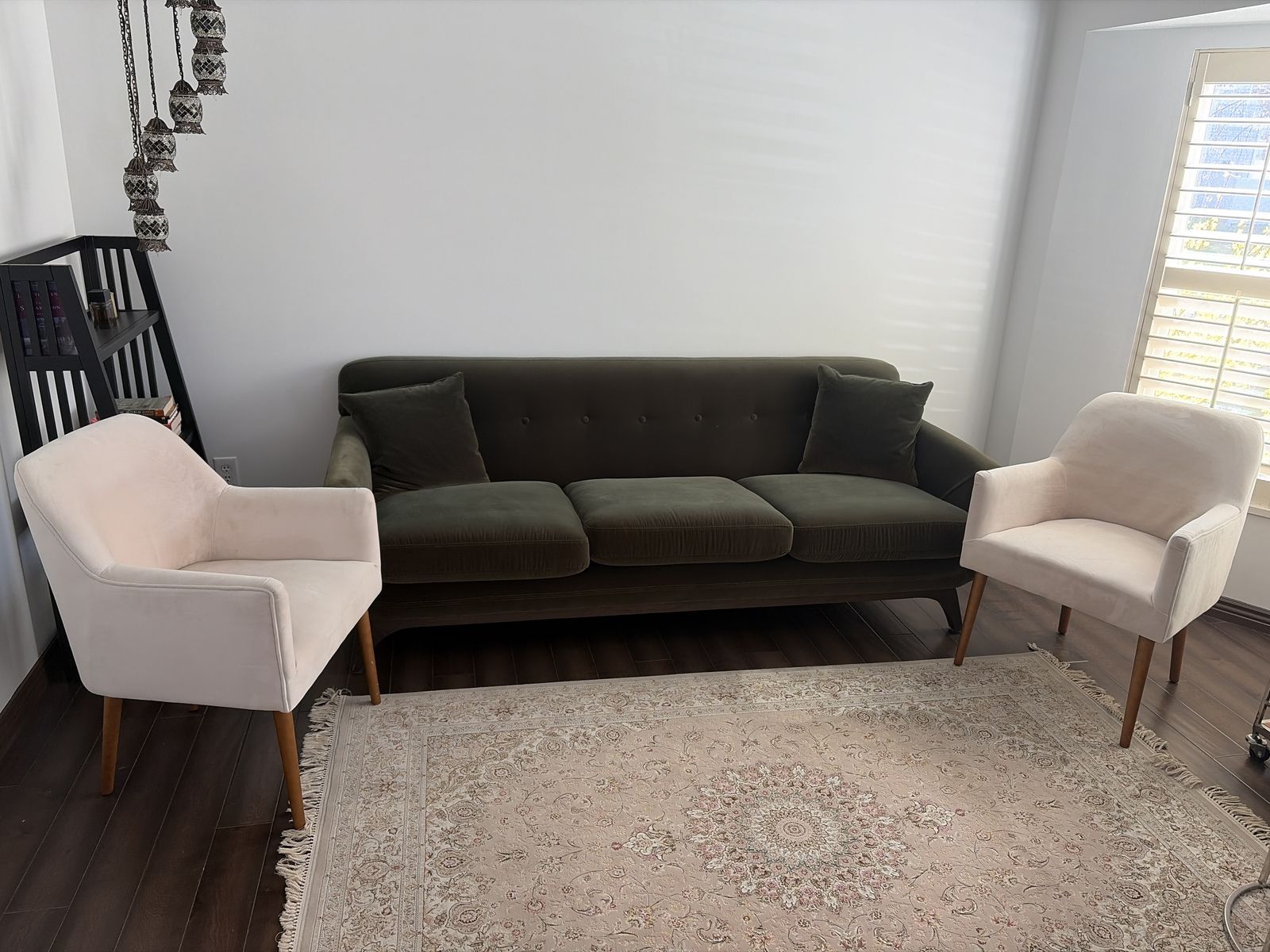 Living Room Set 1 Couch and Two Chairs