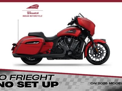 2025 Indian Motorcycle® Chieftain® PowerPlus Dark Horse w/PowerBand Audio Sunset Red Smoke