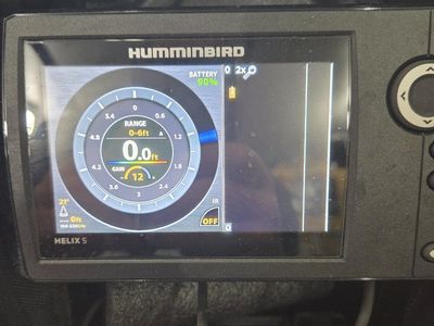 Humminbird Helix 5 CHIRP SI GPS G2 Fish Finder Portable Bag Transducer Battery