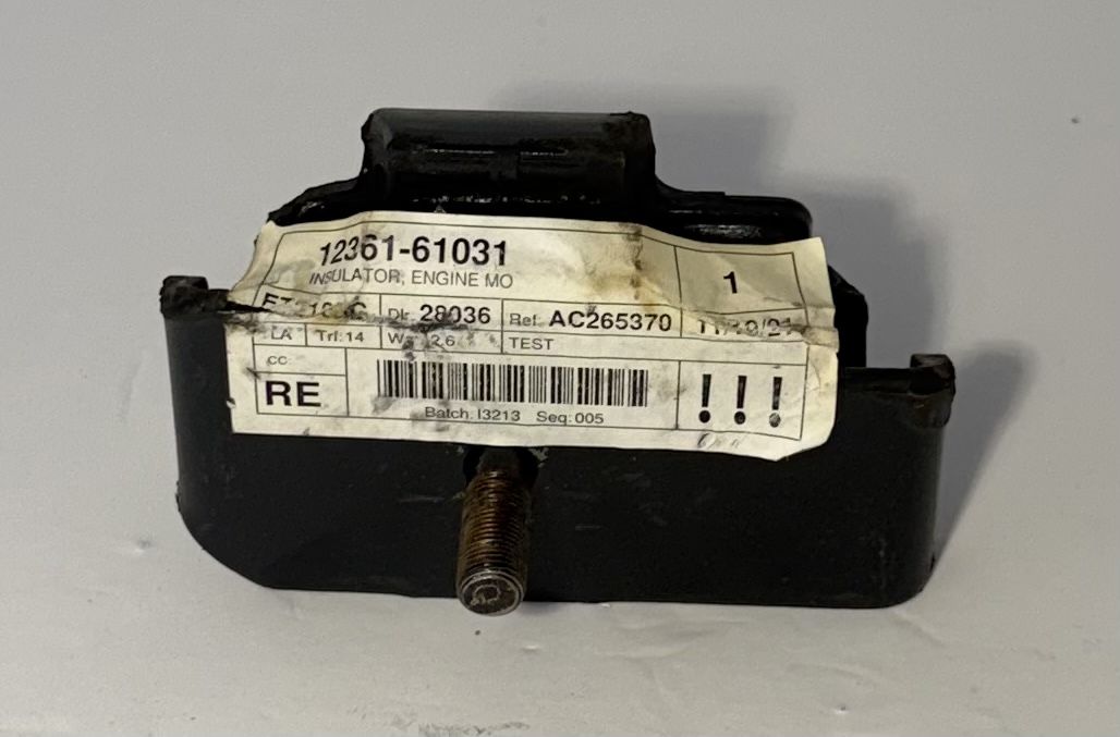 Genuine Toyota Land Cruiser Engine Mount (FJ60/FJ62/FJ80) - 12361-61031