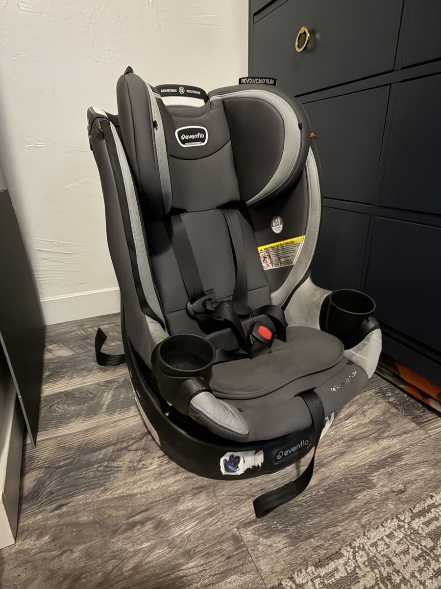 Evenflo Revolve360 Slim Rotating Convertible Car Seat - Gray