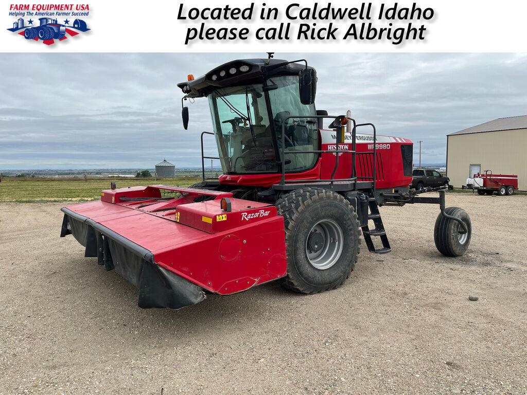 2021 Massey Ferguson WR9980 Swather (4210)