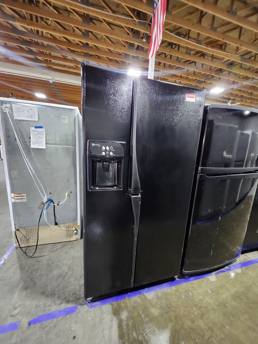 Maytag Black Side-by-Side Refrigerator - Low Price Guaranteed