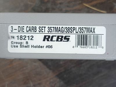 357 mag. Dies