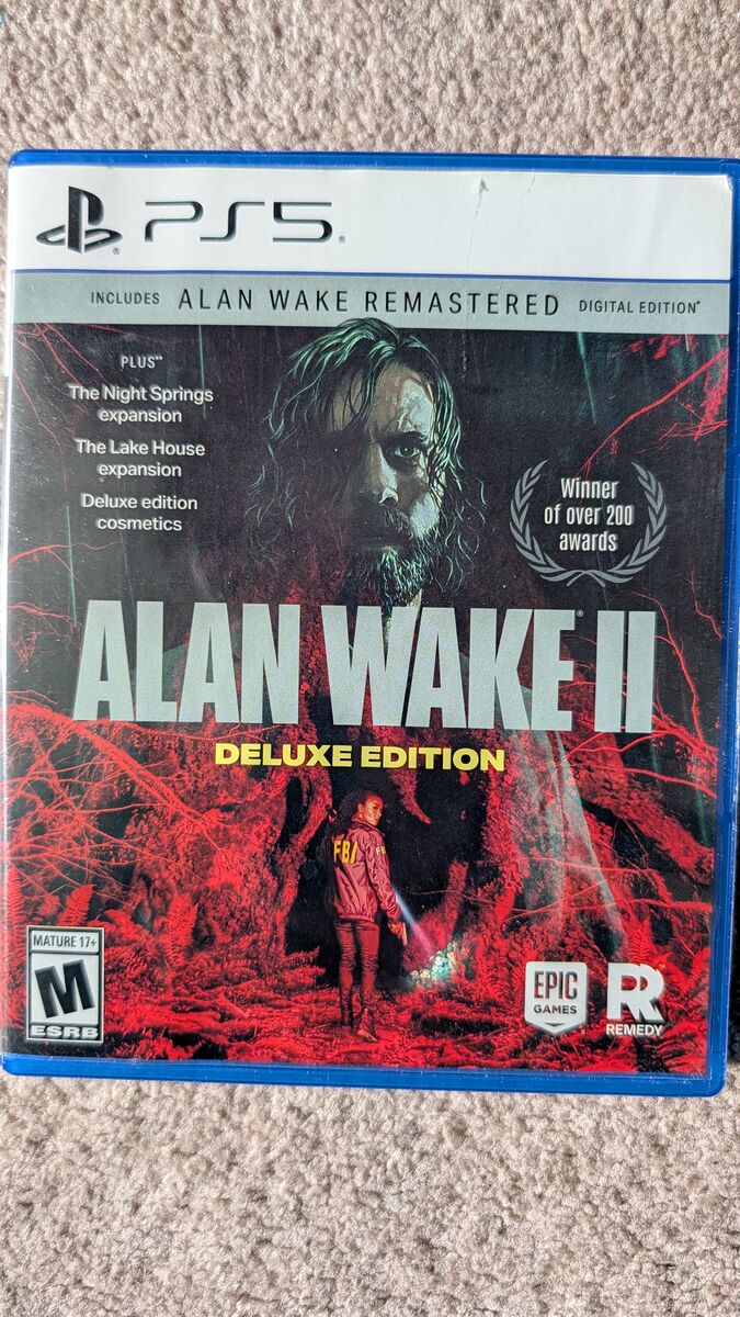 Playstation 5 - Alan Wake 2 - PS5 Game Disc [Deluxe Edition]